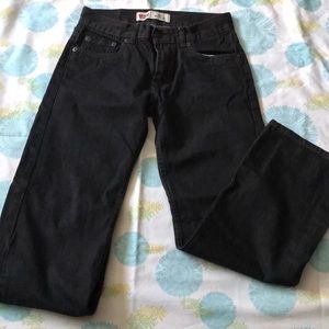 Boys Black 505 Levi’s pants